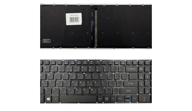 Keyboard Acer: Aspire E5-573, E5-573TG (with backlight)