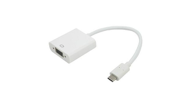 Adapter USB-C - VGA, 15cm