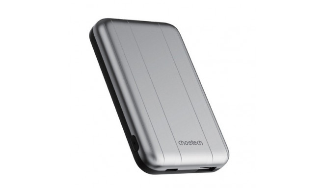 Портативный повербанк с функцией беспроводной зарядки CHOETECH, 10W, 5000mAh