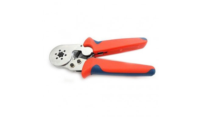 Self-adjusting crimping plier