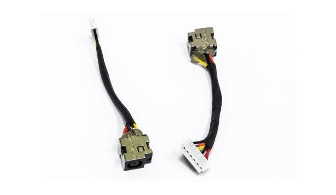 Power jack with cable, HP Compaq CQ50, CQ60, G50, G60