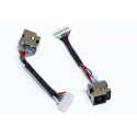 Power jack with cable, HP DV5-2000