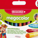 Viltpliiats Fibracolor Megacolor 10 värvi