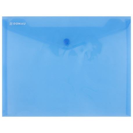 Kileümbrik trukiga C5 läbipaistev sinine, 240x186mm, Donau