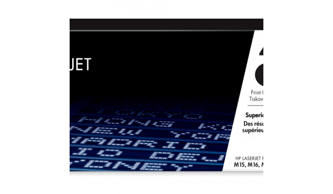 Tooner HP CF244A 1000lk black/must LaserJet Pro M15a, M15w, MFP M28a, MFP M28w