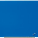 Klaastahvel NOBO Impression Pro Widescreen Glass Blue 57"1260x710mm sinine, kaasas marker, 2 klaasta