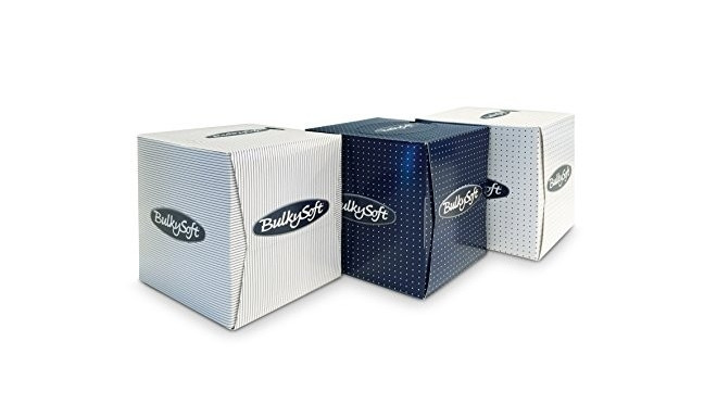 Salvrätik kosmeetiline Bulkysoft Cube 2-kihiline 90tk/karbis