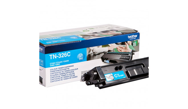 Tooner Brother TN326C Cyan 3500lk@5% DCP-L8400CDN, DCP-L8450CDW, HL-L8250CDN, HL-L8350CDW, HL-L8350C