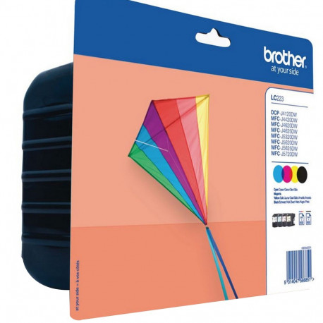 Brother tint LC223 Value Pack (LC223Bk/C/M/Y)