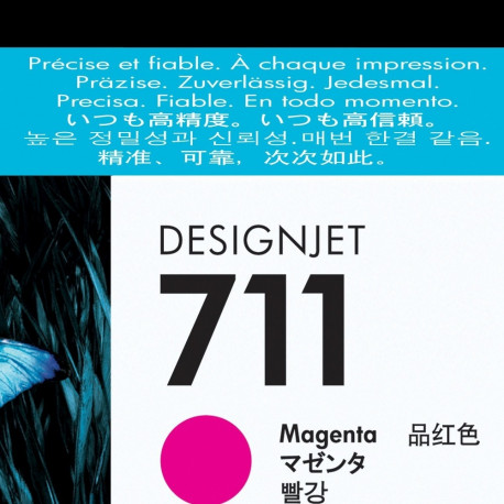 HP tint CZ131A No711 29ml Designjet T120/T520, magenta