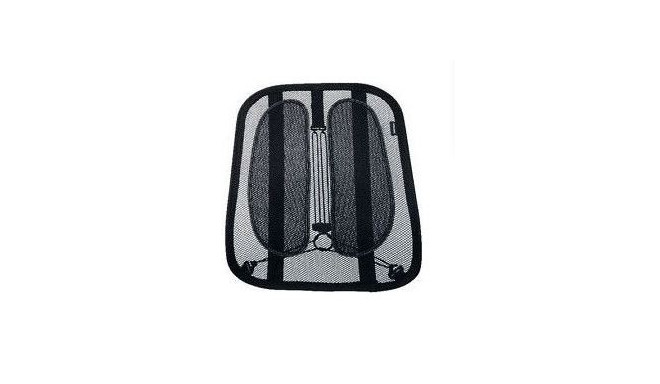 Ergonoomiline seljatugi toolile, Fellowes Chair Mesh Back Support black/must