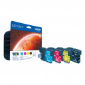 Brother tint LC1100HY CMYK ValuePack High Yield, kollane/tsüaan/magenta/black