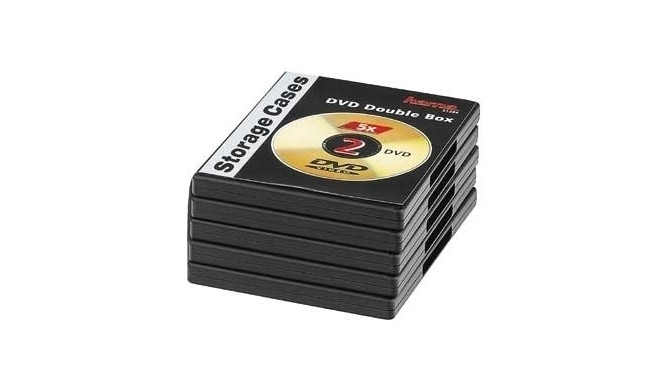 DVD-karp kahele must, pakk (5 DVD-karpi pakis)