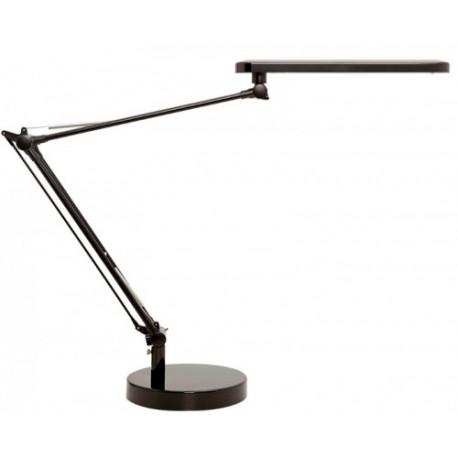 Valgusti UNILUX Mamboled, integreeritud LED lamp 5,6W, 3000K, 460lm /alus+klamber, must