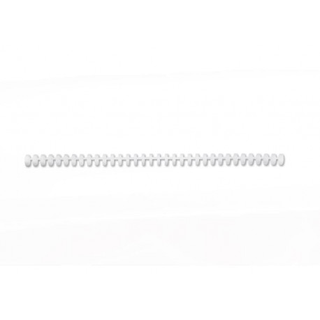 Köitespiraal plast 3:1, 8mm, valge, ibiClick/ClickBind, sobib ClickMan seadmetele (1tk - pakis 50tk)