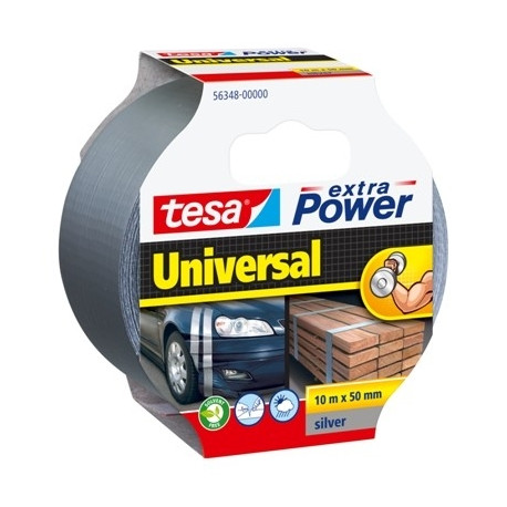 Teip tesa extra Power Universal hõbe, 50mm x 10m, ilmastikukindel