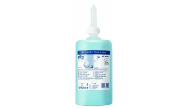 Vedelseep Tork S1 Premium Soap Hair & Body 1l.