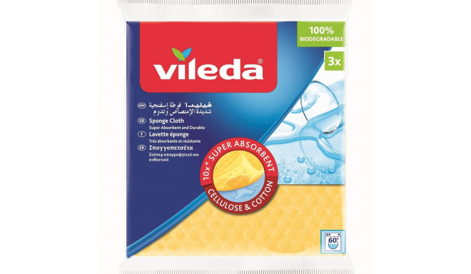 Svammlapp VILEDA 3tk/pk (834) 18x20cm