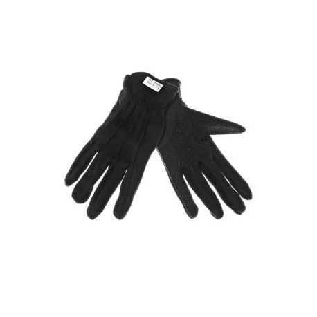 Töökindad riidest mikrokiudpunktidega must nr. 8 (1 paar)