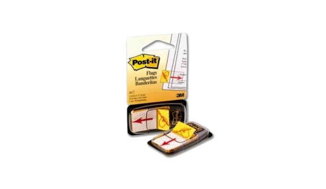 Järjehoidja Post-IT indeks, PP, 25x43mm, 50 tk, allkiri