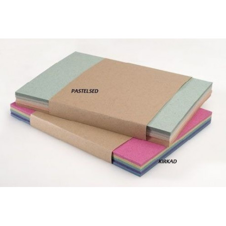 Käsitöökartong pastelsed värvid 300g A3 20 lehte pakis Räpina