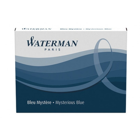 Tindiballoon Waterman Standard/pikk sinine-must, 8tk/pk