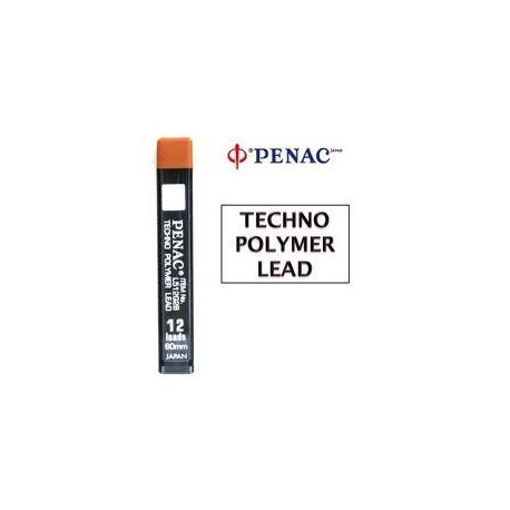 Pliiatsisüdamik Penac 0,5 mm HB, 12 tk