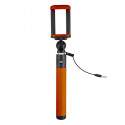 Caruba Selfie Stick Plug & Play   Oranje