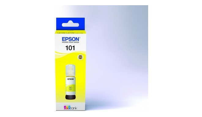 Tint Epson 101 Kollane (tindi mahuti 70ml) EcoTank L4150/L4160/L4260/L4266 L6160/L6170/L6190 L6260/L