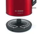 Bosch TWK3P424 electric kettle 1.7 L 2400 W Grey, Red