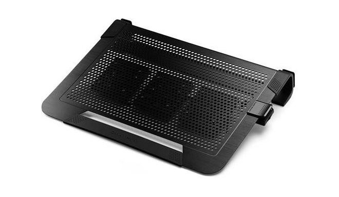 Cooler Master NotePal U3 Plus notebook cooling pad 48.3 cm (19&quot;) 1800 RPM Black