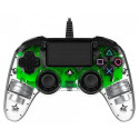 NACON PS4OFCPADCLGREEN Gaming Controller Green, Transparent USB Gamepad Analogue / Digital PC, PlayS