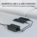 AUKEY PA-Y12 mobile device charger Universal Black AC Fast charging Indoor