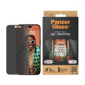 PanzerGlass ™ Privacy Screen Protector iPhone 15 Pro Max | Ultra-Wide Fit w. EasyAligner