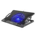 NATEC Dipper notebook cooling pad 39.6 cm (15.6") 660 RPM Black