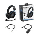 HyperX Cloud Alpha S Headset Wired Head-band Gaming Black, Blue