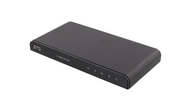 Deltaco HDMI-246 video splitter 4x HDMI