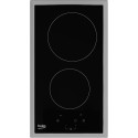 Beko HDMC 32400 TX hob Stainless steel Built-in Ceramic 2 zone(s)