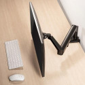 Ergo Office ER-405B monitor mount / stand 81.3 cm (32") Black Desk