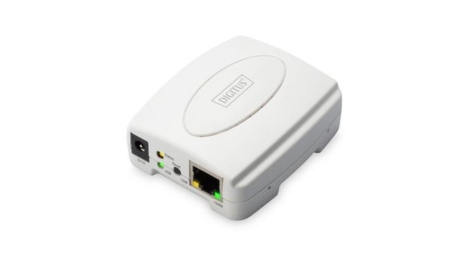 Digitus Fast Ethernet Print Server, USB 2.0