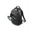DICOTA Spin backpack Black, Blue Polyester