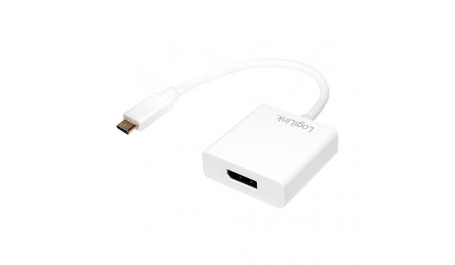 LogiLink CV0109 USB graphics adapter 3840 x 2160 pixels White