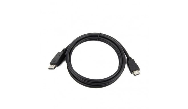 Gembird CC-DP-HDMI-10M video cable adapter HDMI Type A (Standard) DisplayPort Black