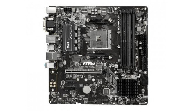 MSI B450M PRO-VDH Max AMD B450 Socket AM4 micro ATX