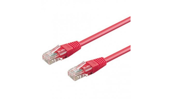 Goobay 15m 2xRJ-45 Cable networking cable Magenta Cat6