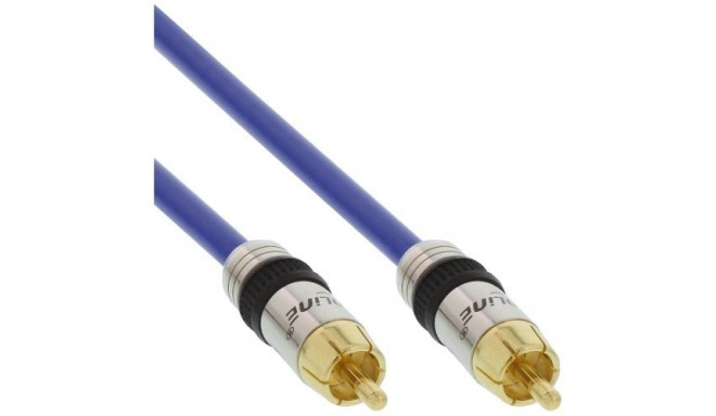 InLine Premium RCA Video &amp; Digital Audio Cable RCA male / male gold plated 5m