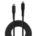 Lindy 1m Reinforced USB Type C to Lightning Cable