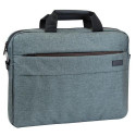 Addison 307015 laptop case 39.6 cm (15.6") Toploader bag Grey