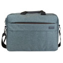 Addison 307015 laptop case 39.6 cm (15.6") Toploader bag Grey