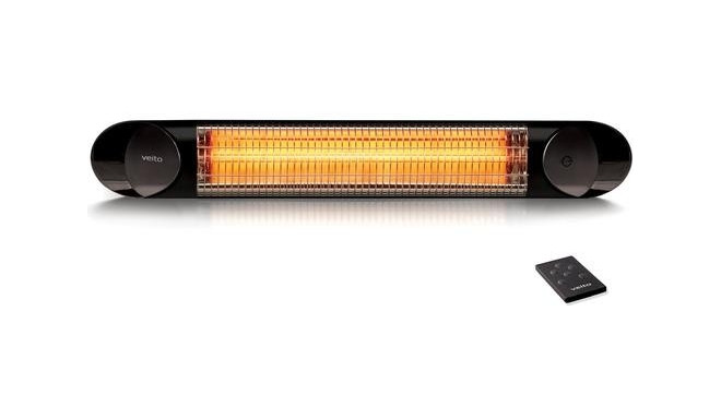 Veito Blade S2500 Indoor &amp; outdoor Black 2500 W Infrared electric space heater